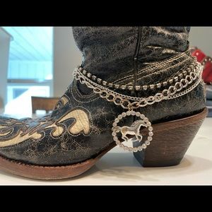 Boot bracelet - boot accessories - boot bling